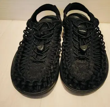 KEEN UNEEK 킨 유니크 샌들 24.5cm 검정 블랙