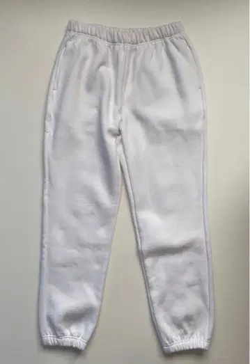 화이트 스웨트 팬츠