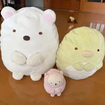 스미코구라시 3개 푹신푹신 봉제 인형 세트