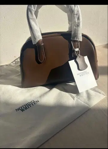 NOTHING WRITTEN 핸드백 나싱 리튼 보스턴 백
