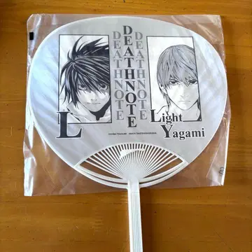 DEATHNOTE 부채 야가미 라이토 L 류크 미사용