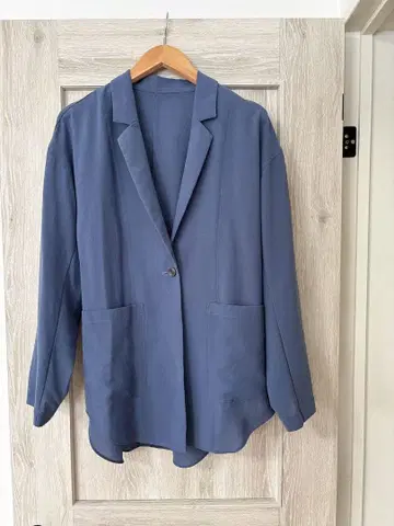 라디에이트 블루 테일러드 자켓 M