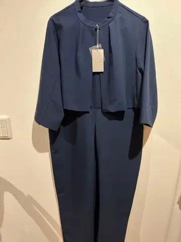 미사용 LEPSIM 렙심 자켓 세트 올인원 네이비 M