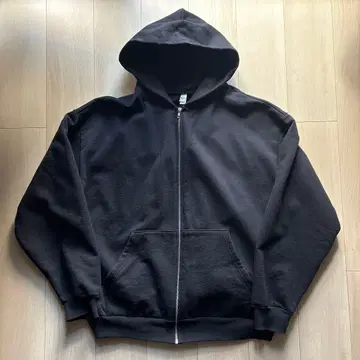 집업 후드티 블랙 14온스 2XL
