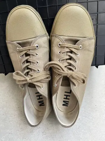 MHL. ARMY SHOES 29cm 브라운 갈색