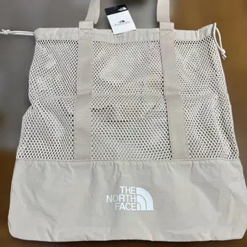 THE NORTH FACE 메쉬 토트백 베이지