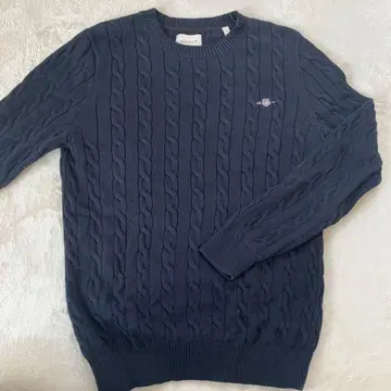 GANT 네이비 니트 스웨터 S 새상품급
