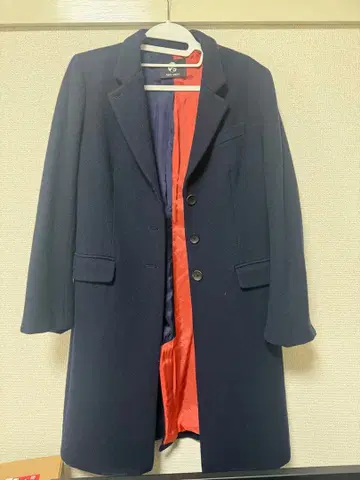 폴스미스 네이비 체스터 코트 사이즈 40