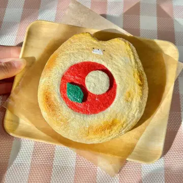 핸드메이드 스퀴즈 피자빵