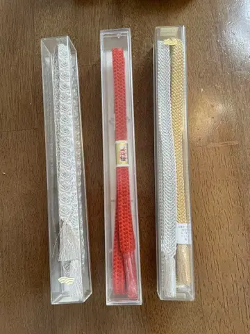 허리띠 세트 실버 빨간색 골드