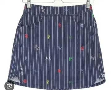 RLX 플로렌스 스트라이프 스커트 골프