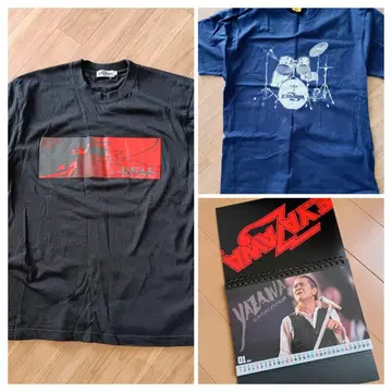 에이키치 야자와 2007 콘서트 티셔츠 등 3점