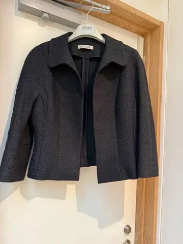 다크 네이비 입체 자켓 와시 자켓