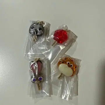 주토피아 아이스캔디 참 4개 세트