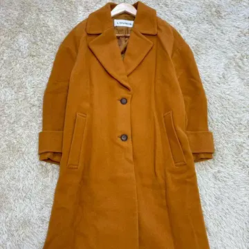[택 포함] 루니 볼륨 슬리브 코트 울 일본제 36