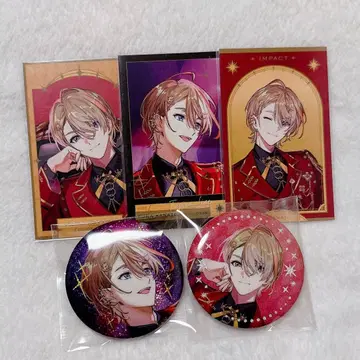 니지산지 IMPACT voltaction 후라 소토 캔뱃지 폴라로이드