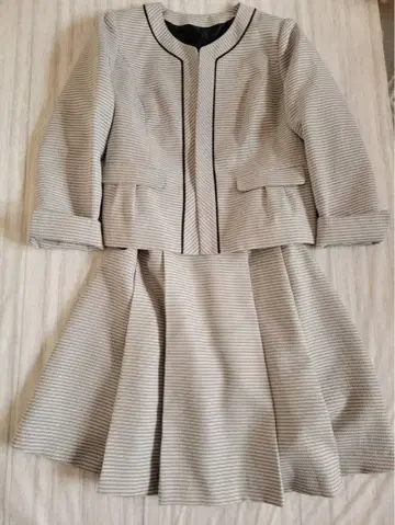 컨디션 최상 빅 사이즈 포멀 셋업 스커트 수트 21호