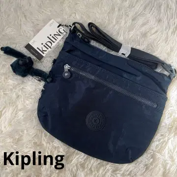새상품 미사용 키플링 숄더백 네이비 사선 경량