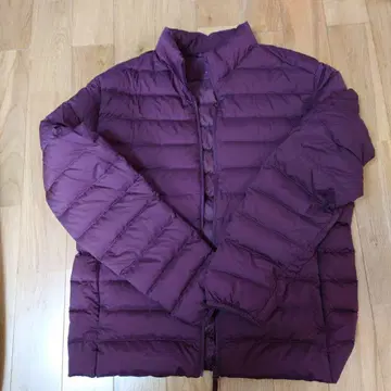 UNIQLO 울트라 라이트 다운 자켓 와인 M