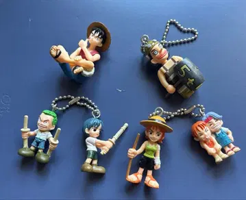 ONE PIECE 볼 체인 피규어 루피 피규어