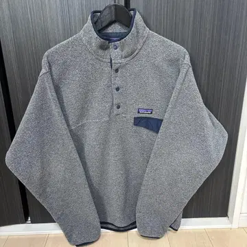 Patagonia Synchilla 신틸라 스냅T 그레이 네이비 M