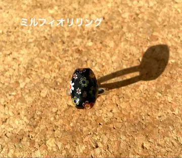 밀피오리 반지 프리 사이즈 여성용 액세서리