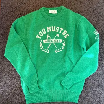 adabar 그린 니트 스웨터 46