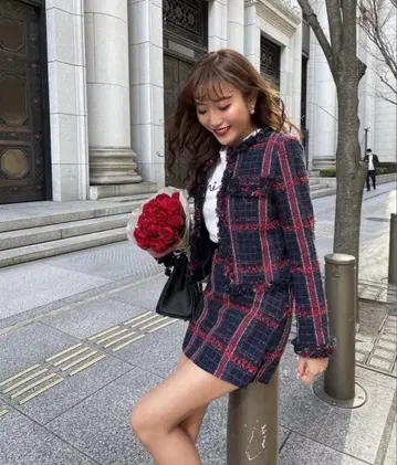 3rd Anniversary 트위드 셋업 셰리에