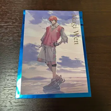 니지산지 COUNTDOWN 마네키네코 콜라보 엽서 아카기 웬