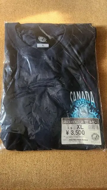 SANADA x HONGOUKAN TEE XL 블랙