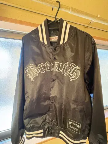 Mitchell & Ness breath 새틴 자켓 L
