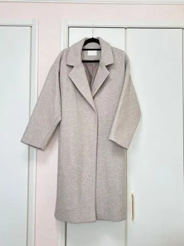 Ray cassin 레이 카즌 베이지 롱 코트