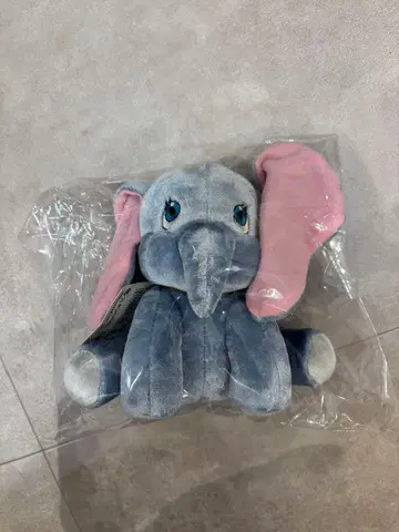 덤보 디즈니 캐릭터 봉제 인형 미사용 택 포함