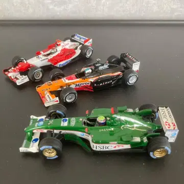 F1 미니챔프 3대 세트 케이스 없음 1/43