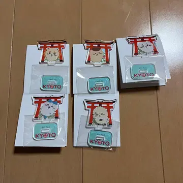 치이카와 모구모구 본포 하치와레 시사 밤만쥬 아크릴 스탠드