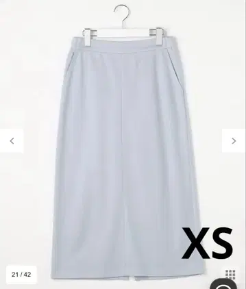 [ anysis ] 타이트 스커트 스카이블루 블루 XS 작은 사이즈