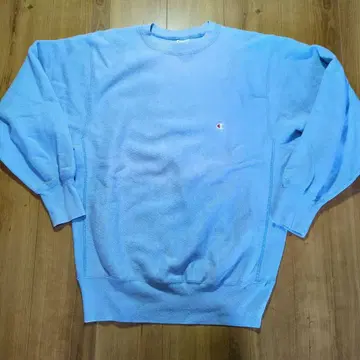Champion Reverse Weave 맨투맨 XL 옅은 블루