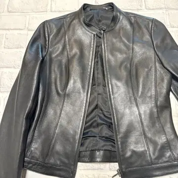 ANAYI 블랙 가죽 자켓 M