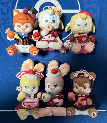 FUWAFUWA 52TOYS CANDYBOX 피규어 6종 세트 판매