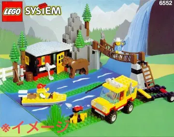 LEGO6552 Rocky River Retreat