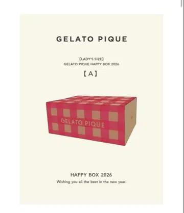 GELATO PIQUE 여성용 HAPPY BOX 2026 A
