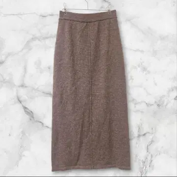 주식회사 단쿄 니트 롱 스커트 F 브라운 계열