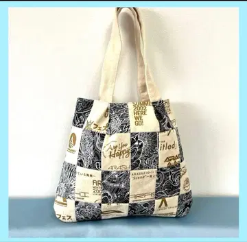 추억 패턴 토트백 프리스타일