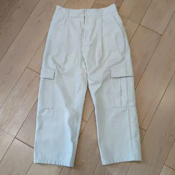 이에나 카고 팬츠 아이보리