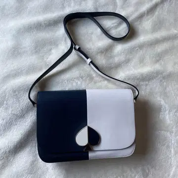 kate spade 숄더백 네이비/화이트