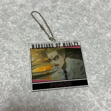 진격의 거인 포르코 아크릴 키링