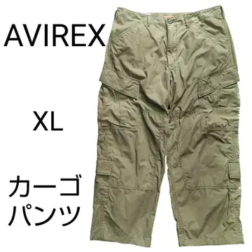 AVIREX 아비렉스 XL 카고 팬츠 올리브 밀리터리