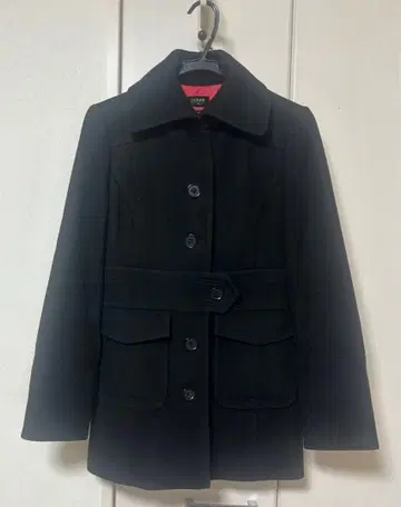 J.CREW 여성용 울 피코트