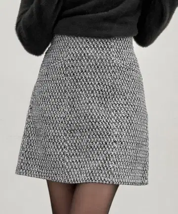 트위드 미니 스커트 (인팬츠 포함) CENEA