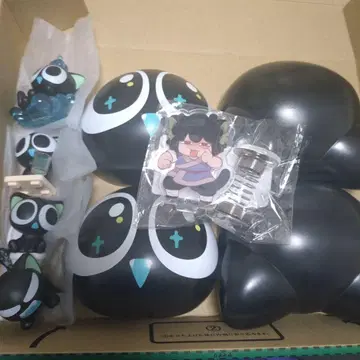 FUNISM 라샤오헤이 전기 일상 시리즈 피규어 컬렉션 미니 피규어